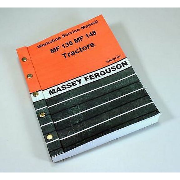 Massey Ferguson Mf 148 135 Tractor Service Repair Shop Manual Workshop