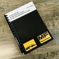 thumbnail image 1 of Massey Ferguson Mf 40B Tractor Backhoe Loader Owners Operators Manual, 1 of 11