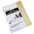 thumbnail image 1 of Massey Ferguson Pull Type 65 Rotary Cutter Parts Manual Catalog Book Schematic, 1 of 5