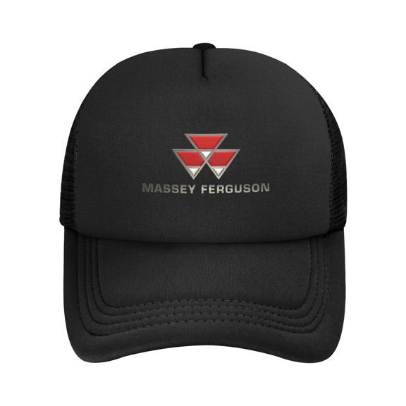 Massey Ferguson Solid Color Lightweight Adult Mesh Baseball Cap
