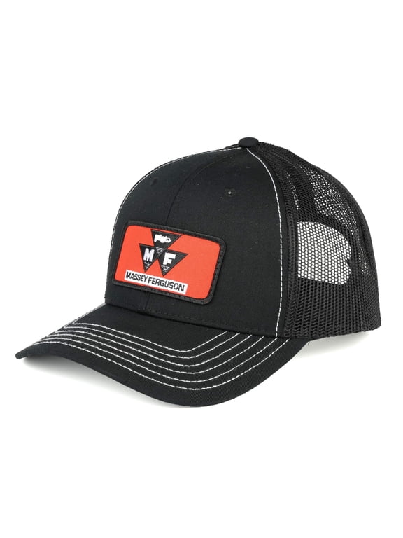 Massey Ferguson Vintage Logo Black Mesh Cap RMBM