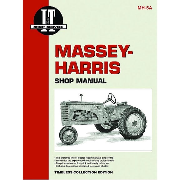 Massey Harris 21 Colt, 23 Mustang, 33-555 Tractor Service Repair Manual ^