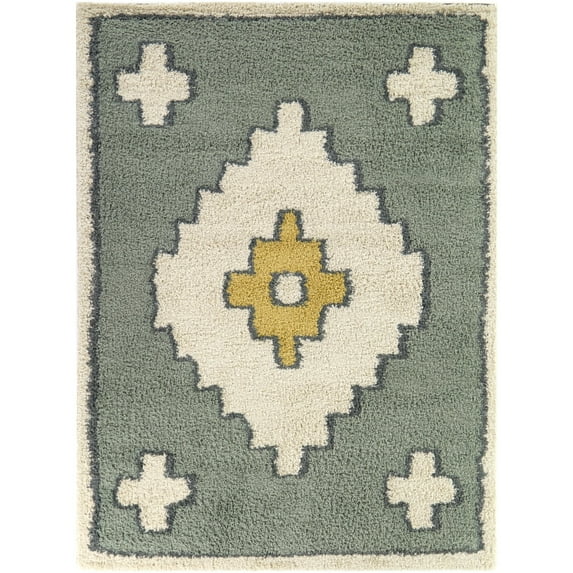 Massey Transitional Medallion Area Rug