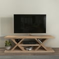 thumbnail image 1 of Massi 53'' Solid Wood Rustic TV Stand / Consol Natural Oak Finish for up to 65 inch TV Stand, 1 of 7