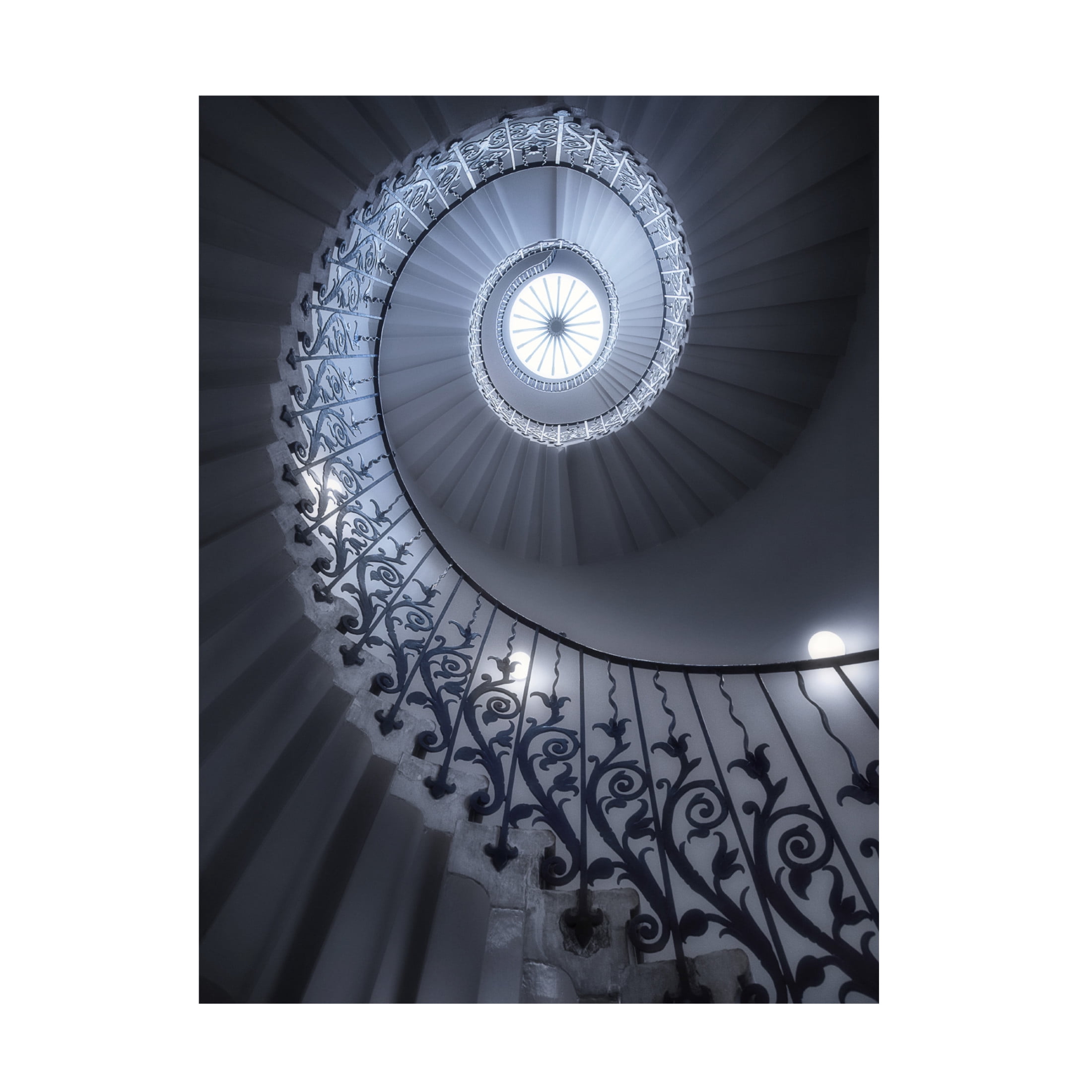 Massimo Cuomo 'Tulip Stairs' Canvas Art - 18 x 24 Inches