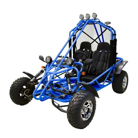Massimo Go Kart GKA 200 169cc EFI 4 Stroke 2WD Go Cart, 2 Seat - Blue
