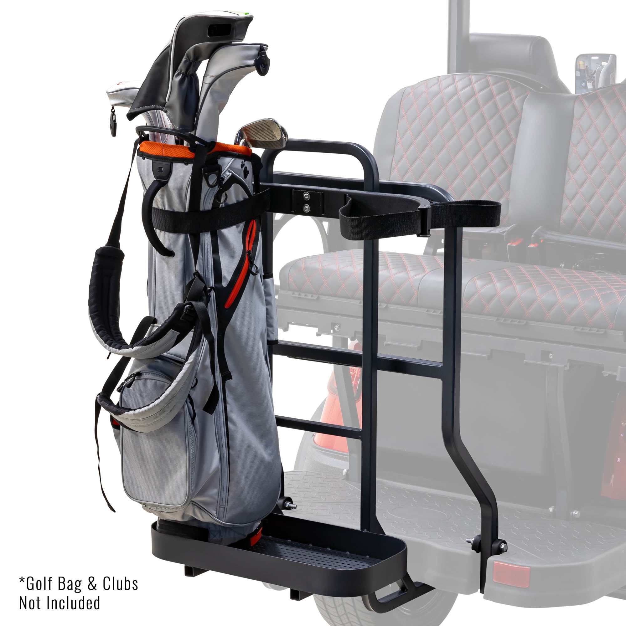 Massimo Golf Cart Rear Bag Holder Caddy Attachment for MVR2X UTV Carts