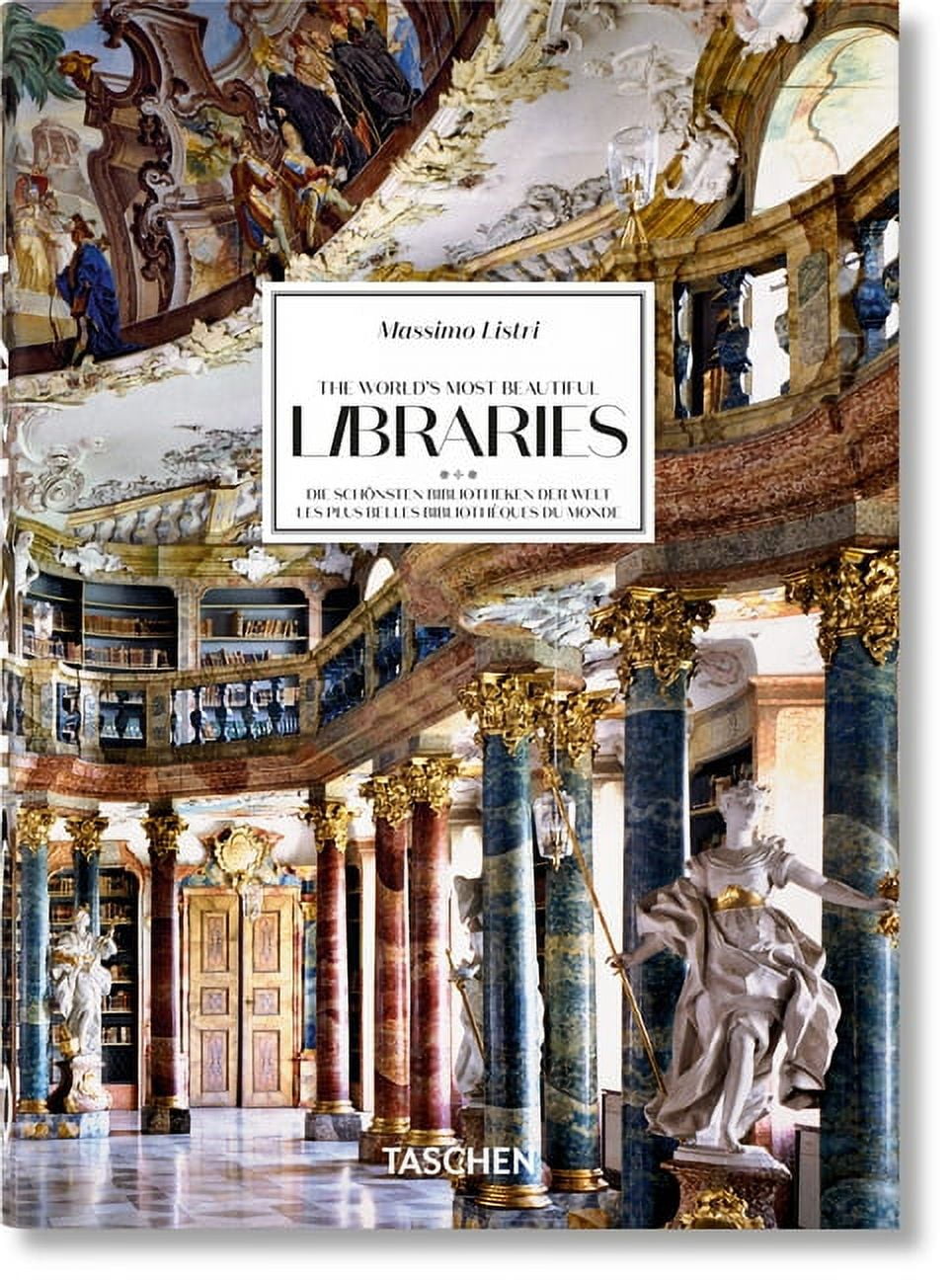 Massimo Listri. the World's Most Beautiful Libraries. 40th Ed., (Hardcover)