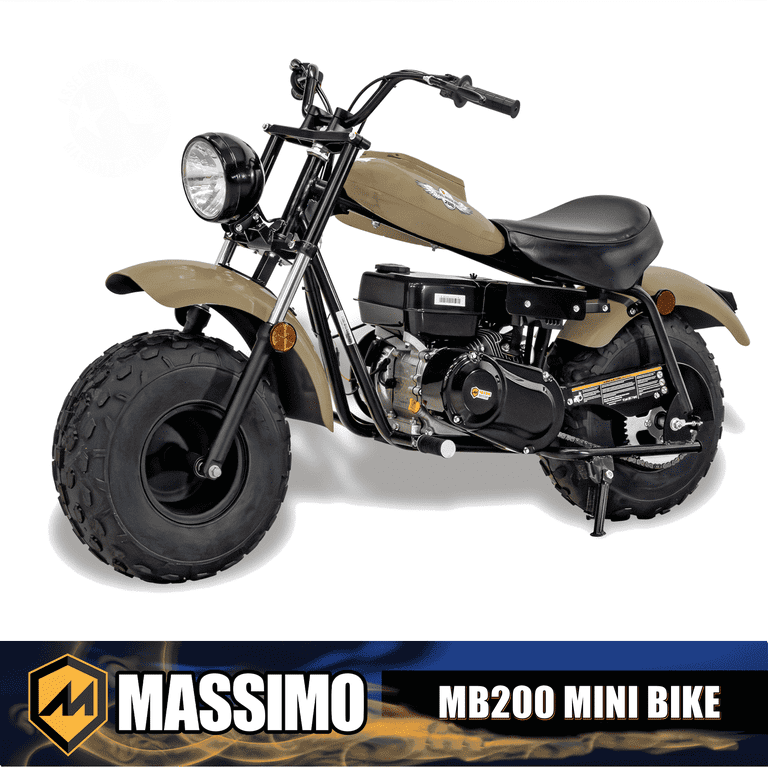 Massimo Motor MB200 Gas Mini Bike (Automatic Motorcycle