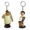 thumbnail image 1 of Massimo Machiavelli & Luca Boy Key Ring Keychain PVC Ornament Figure Charm 3” New, 1 of 1
