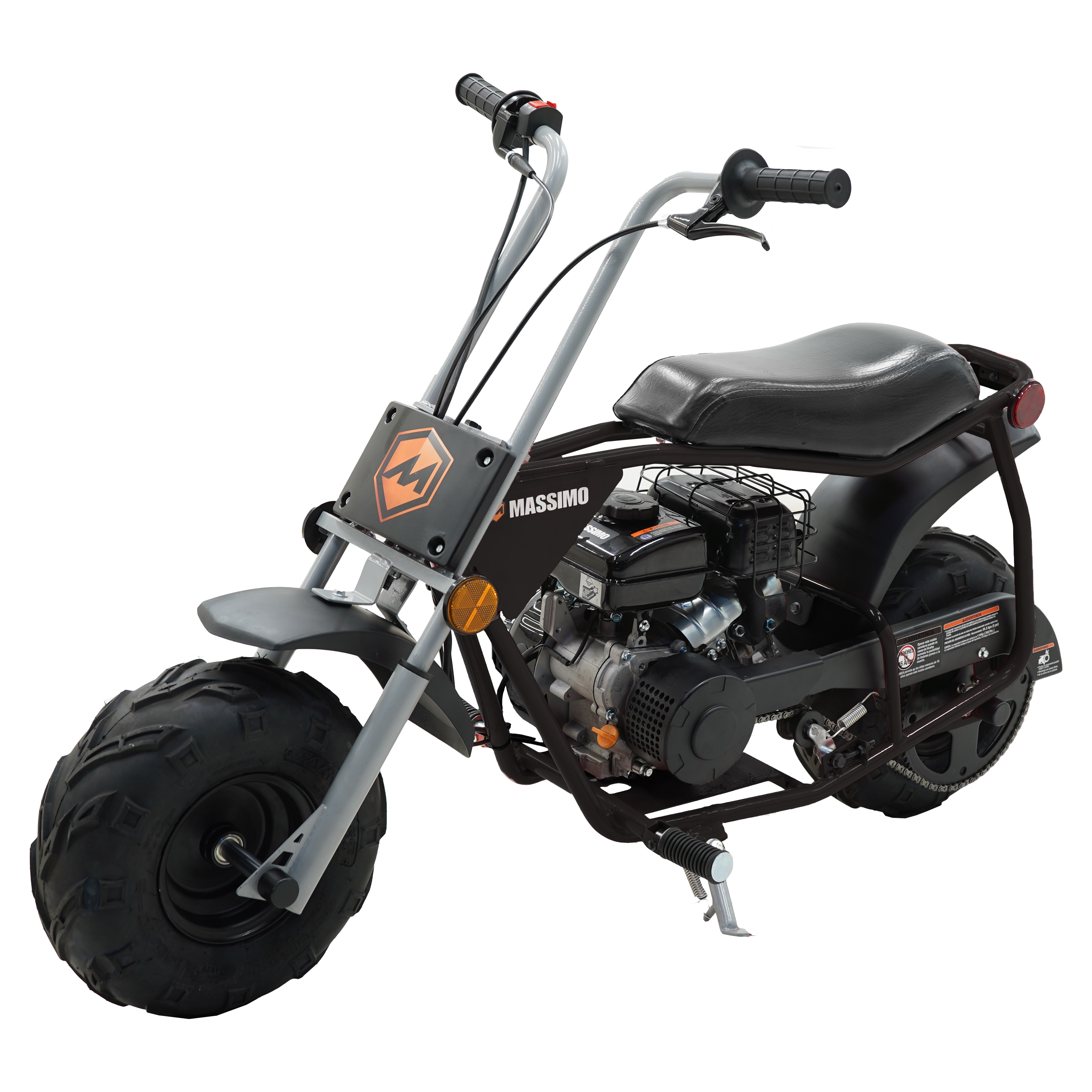 Massimo Motor MB100 2.5 HP 79cc 4-Stroke Gas Powered Mini Bike Motorcycle Trail Bike (Black) - image 1 of 8