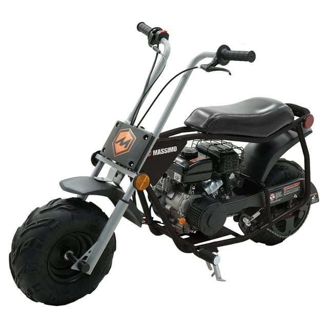Massimo Motor MB100 2.5 HP 79cc 4-Stroke Gas Powered Mini Bike Motorcycle Trail Bike (Black)
