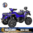 thumbnail image 1 of MSA 560 493cc Adult ATV All-Terrain Vehical Quad 4-Wheeler 33HP EFI Liquid Cooled 4 Stroke Engine -  Blue, 1 of 10