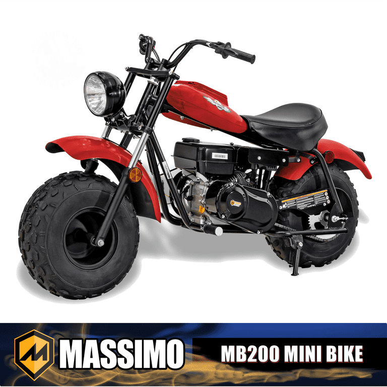 New massimo mb200 196cc four stroke automatic mini bike hotsell