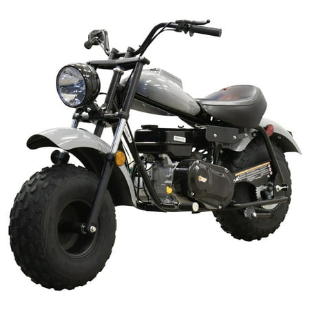 Massimo Motor Mini Bike MB200 6.5HP Gas Powered 200cc Motorcycle (Gray)