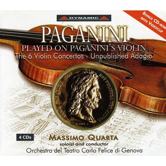 Massimo Quarta - 6 Violin Concertos: Unpublish - Music & Performance - CD
