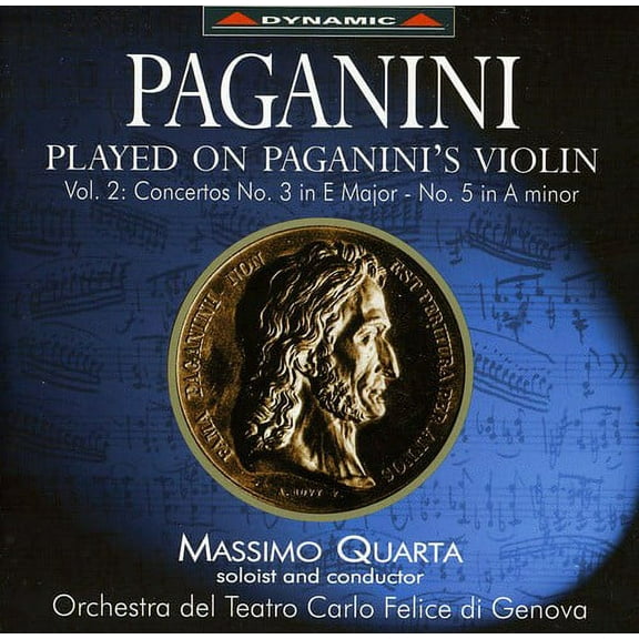 Massimo Quarta - Paganini Played on Paganini's Violin - Music & Performance - CD