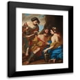 thumbnail image 1 of Massimo Stanzione 12x14 Black Modern Framed Museum Art Print Titled - Lot and His Daughters, 1 of 1