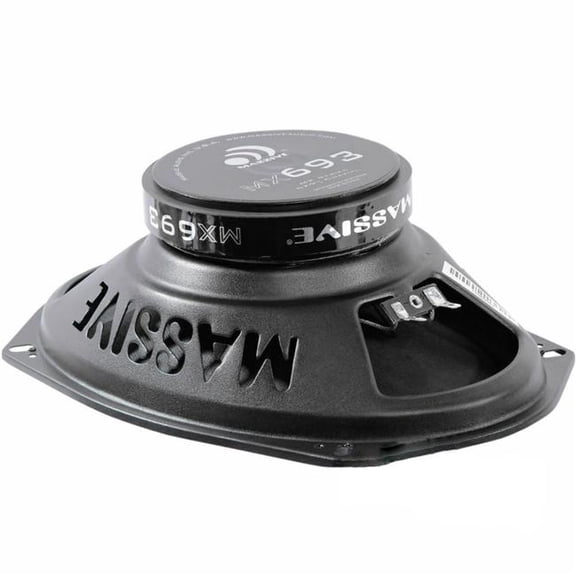 Massive MX693V2 6 x 9 in. Pro 2 Way Hard Dome Tweet Speaker