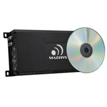 Massive Audio 120W x 4 - 4 Ohm RMS Marine 4 Channel Amplifier