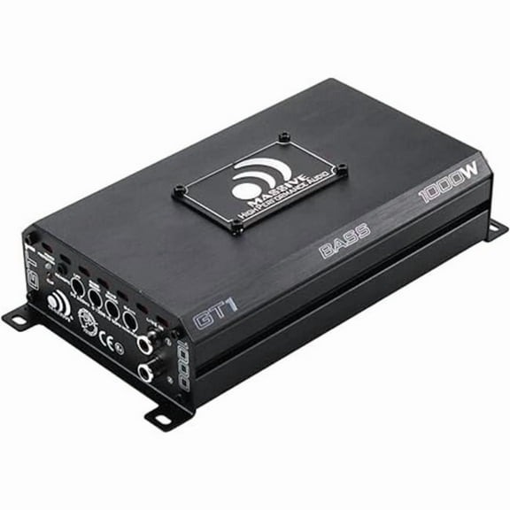 Massive Audio GT1 520W RMS at 1 Ohm Mono Block GT Series Amplifier