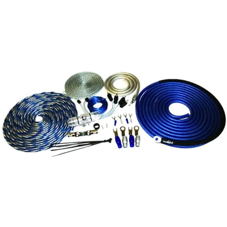 Massive Audio AK4 4 AWG Car Audio Power Amplifier Installation Wiring Kit