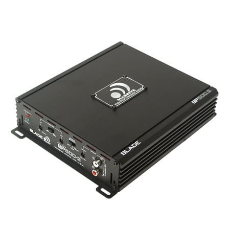 Massive Audio BP500.2 V2 Blade BP Series 80-Watt-RMS X 2 At 4 Ohms 2-Channel Class AB Amplifier