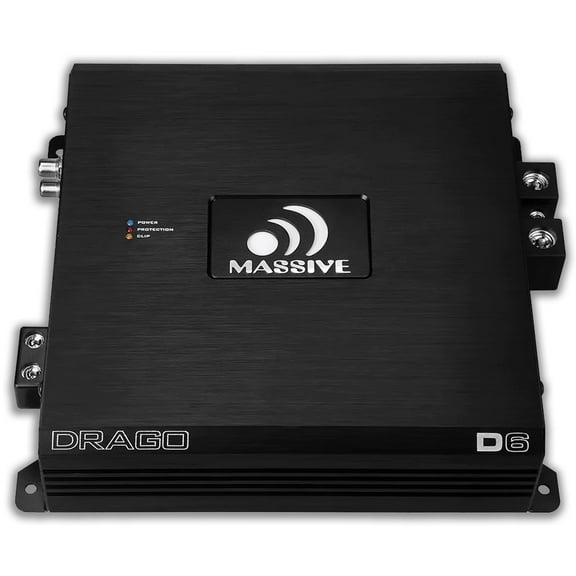 Massive Audio D6 3500w 1 Ohm Digital Car Amp