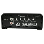 Massive Audio E3 4000W Mono Amplifier with Built In OEM Line Converter, Black