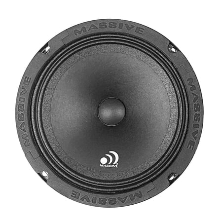 Massive Audio MA6E 120W Peak (50W RMS) 6.5" MA Series 2-way 8-ohm Mid-Range Speaker (Sold Individually)