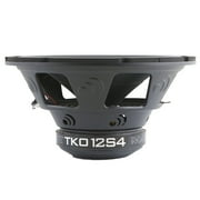 Massive Audio TKO 12-S4 Series 12 300-Watt-RMS Single Subwoofer, 4-Ohm
