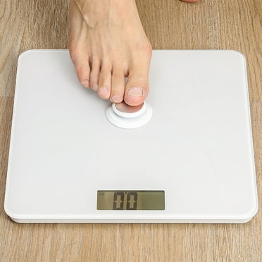 Massive Discounts,Self-powered Bathroom Scale,Accurate Digital Body Weight,No Battery Needed,Stainless Steel,For Home-Travel,Weight Tracking,Digital Scale Festive Tree Skirts|glass,White