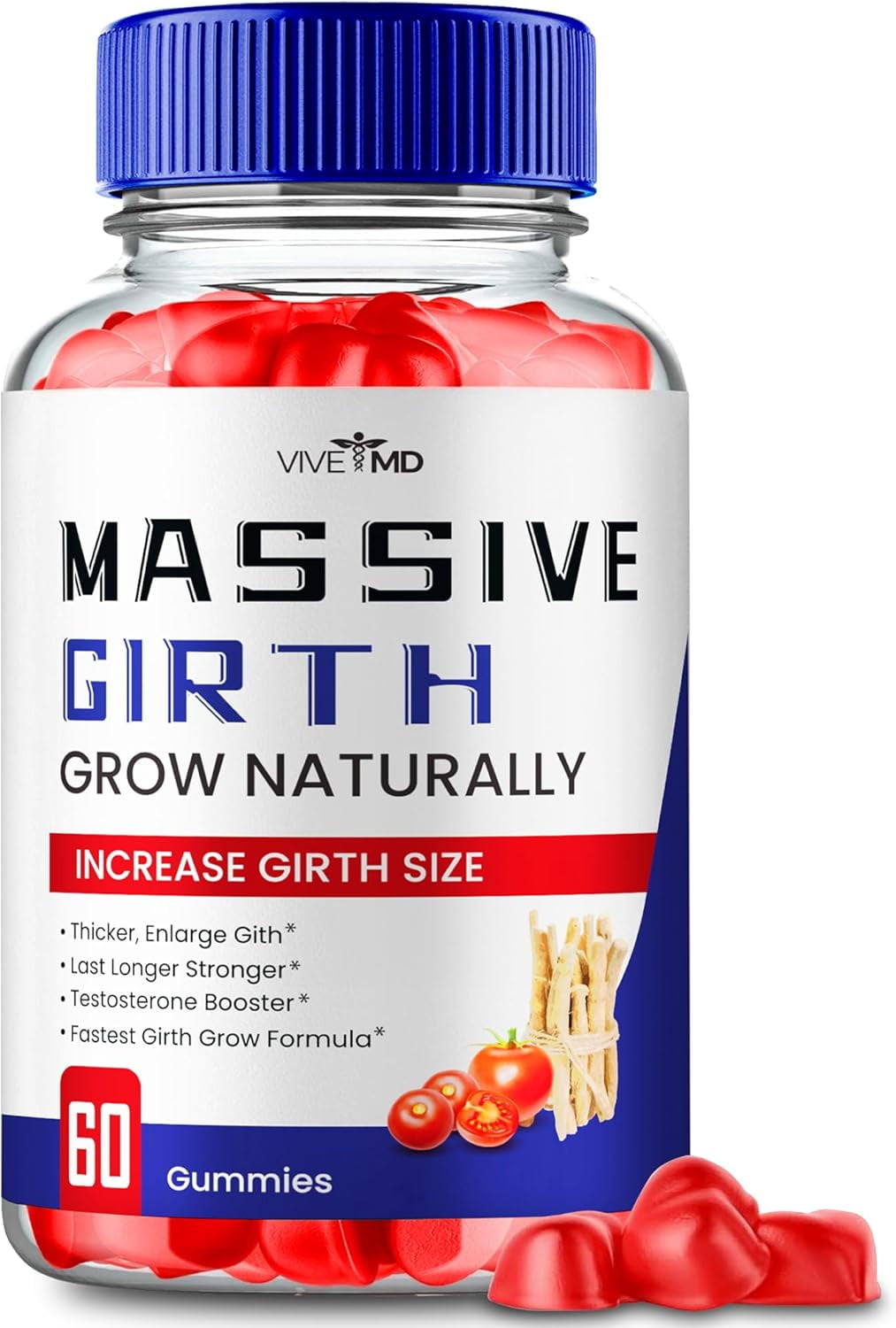 Massive Girth Keto ACV MassiveGirth ACV-Keto Gummies (60 Gummies)