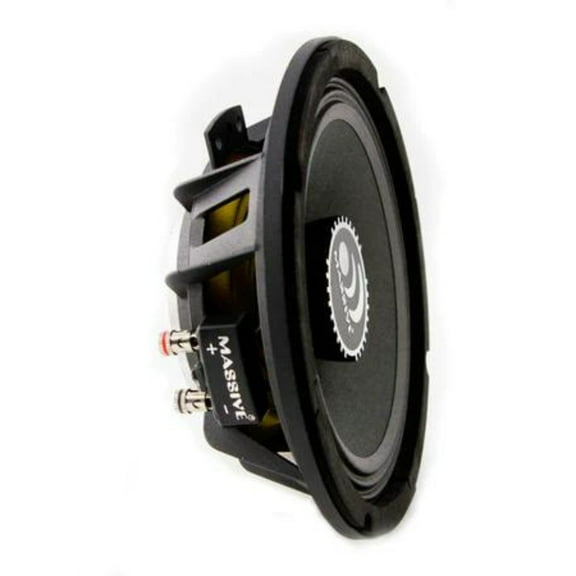 MASSIVE AUDIO M8S 8" 140W RMS 4-OHM MIDRANGE SHALLOW MOUNT DRIVER SPEAKER SINGLE