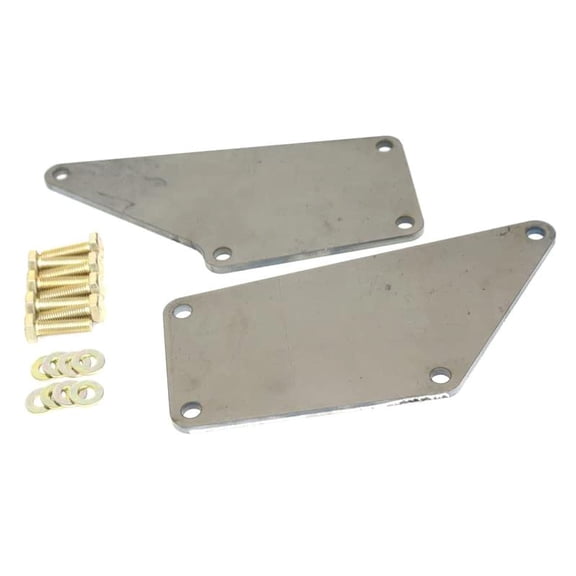 Massive Speed Engine Motor Mount Plate Set Compatible with Ford Godzilla 7.3 Gas MAde in USA 1/4 In Steel Fabricate your own Swap Custom DIY