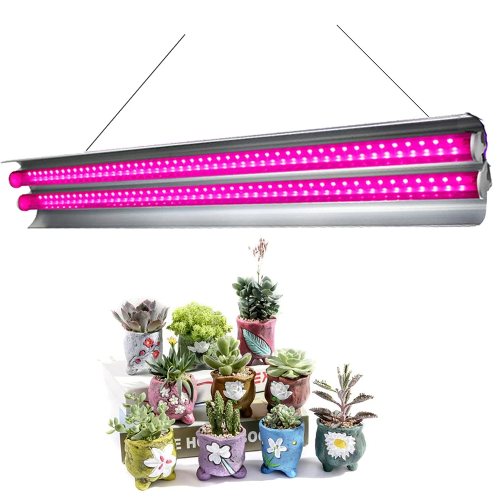 Masslatie Full Spectrum 100W LED Grow Light Indoor Strip Growth Lamp For Plants Growing Tent
