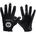 thumbnail image 1 of Massov EVO2 Mens Adult Football Glove, Receiver Glove, Jet Black, Large, 1 of 10
