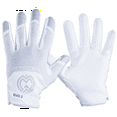 thumbnail image 1 of Massov EVO2 Mens Adult Football Glove, Receiver Glove, Polar White, Large, 1 of 11