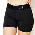 thumbnail image 1 of Massov ProForm Women's Mid-Rise 5" Shorts, Night Black, Small, 1 of 4