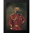 thumbnail image 1 of Massy, 19x24 Black Modern Framed Museum Art Print Titled - Major-General Woof, 1 of 4