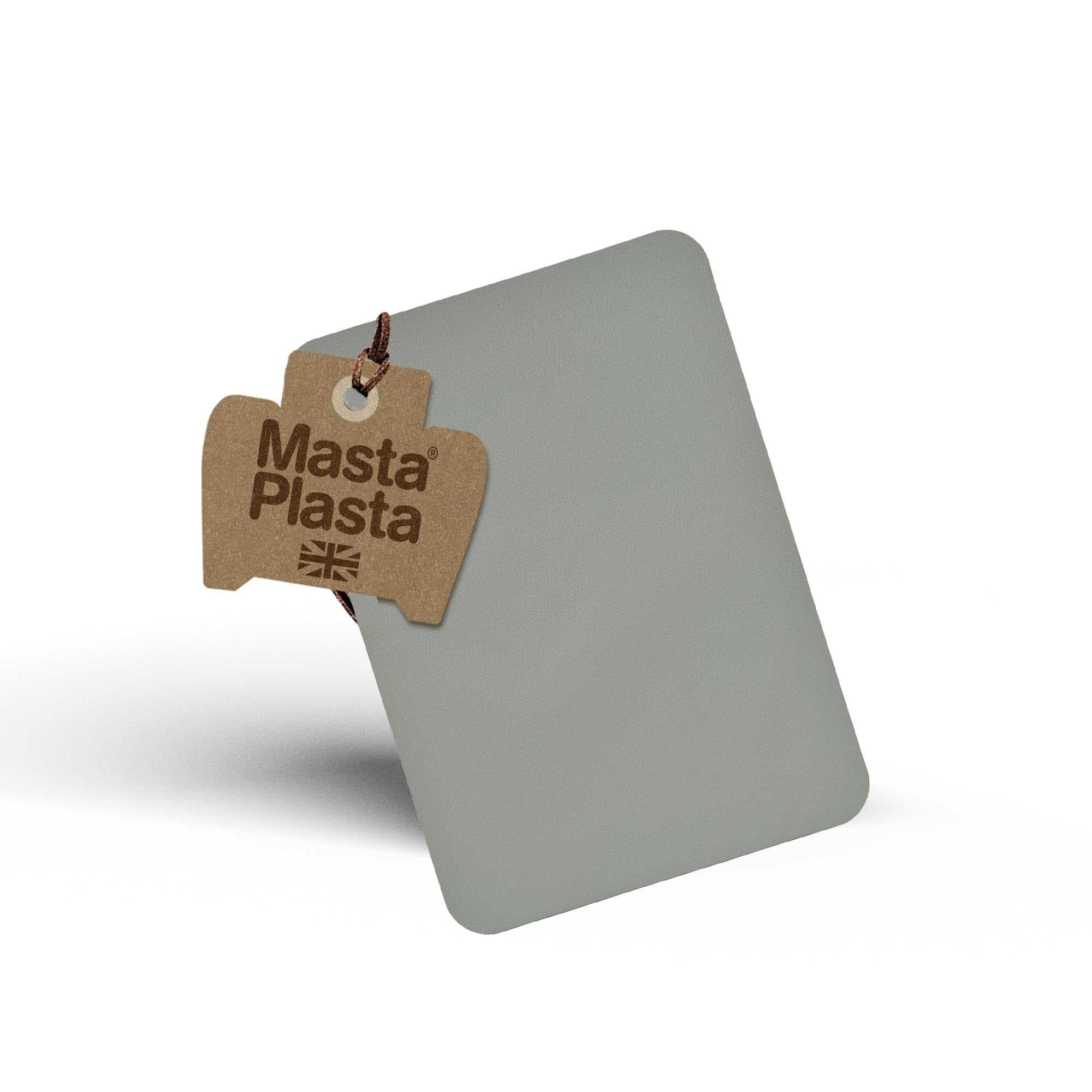 MastaPlasta Original Self-Adhesive Leather Repair Patch - Light Gray 11" x 8" (28 x 20 cm), Instant Upholstery-Quality Scratch & Tear Repair for Sofas, Car Interiors, Bags, Vinyl & More
