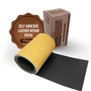 MastaPlasta Self-Adhesive Leather Repair Tape BLACK 60 x 4 in (150cm x 10cm). Instant Repair for Sofas, Chairs, Car Seats, Bags and More. Fast, Easy Upholstery Repair on a Roll
