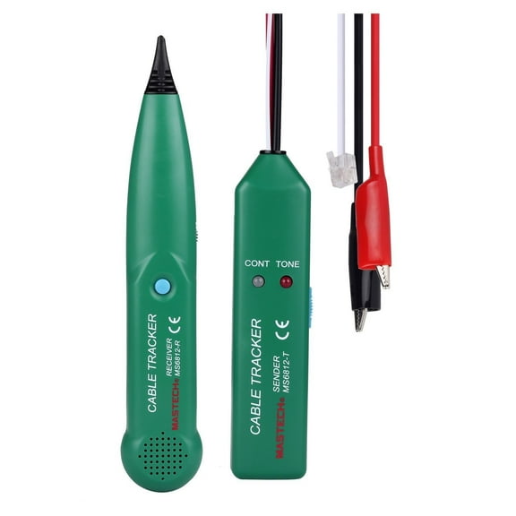 Mastech MS6812 Phone Telephone Line Cord Tracker Network Line Cable Tester