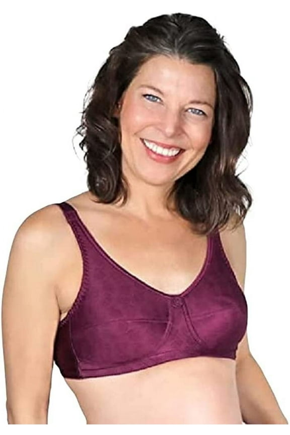 Mastectomy Bra The Rose Contour Size 32A Maroon
