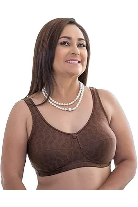 Mastectomy Bra The Rose Contour Size 38C Mocha