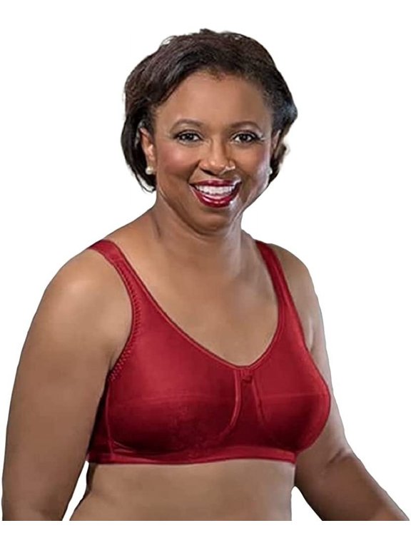 Mastectomy Bra The Rose Contour Size 42B Ruby Red