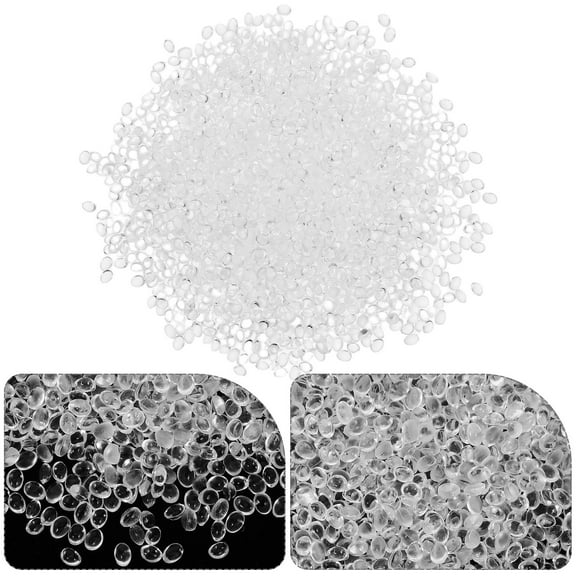 Masteelf 1 Bag Of Diy Resin Pellets Modeling Multi-Function Thermoplastic Beads Moldable Plastic Melting Beads For Crafts Polymorphs Resin Pellets Sculpting Thermal Beads For Crafts