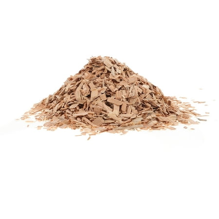 Masteelf Hickory Wood Chips and Chunks BBQ Chips, Natural Dried Sawdust Shavings for Grilling, Barbecue & Brewing Flavor