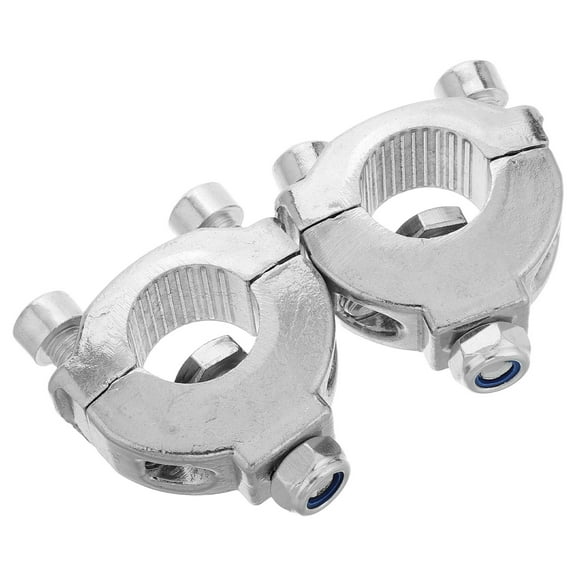 Masteelf 1 Pair Bike Handlebar Risers Motorcycle Handlebar Risers Mount Clamps Motorcycle Dirt Pit Bike ATV Scooter