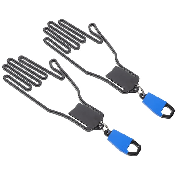 Masteelf 1 Pair Golf Gloves Stretcher Golf Glove Support Frame For Men Women Plastic Glove Holder With Hook For Glove Maintenance